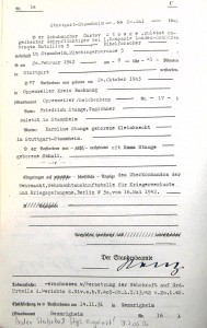 Sterbeurkunde Gustav Stange (Stadtarchiv Stuttgart, Sterbebuch Stgt.-Stammheim, via Recherche Wolfgang Kress)